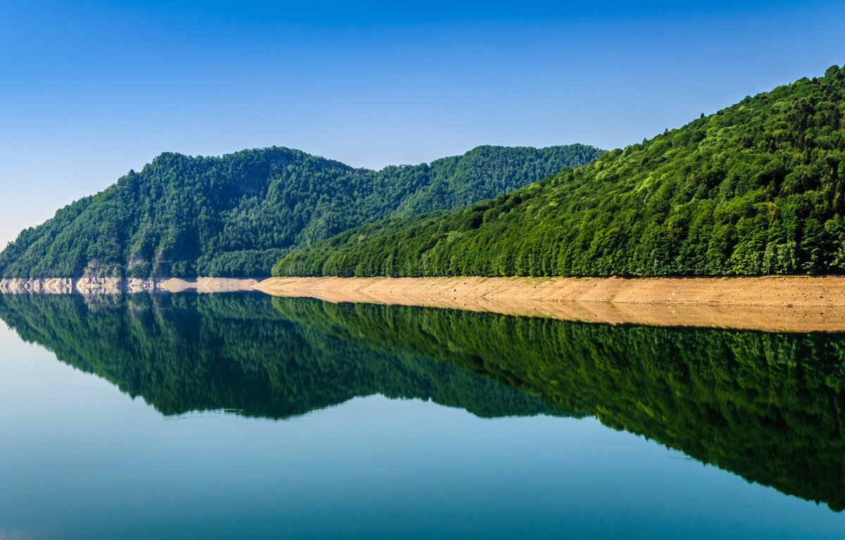Крупные реки и озера румынии