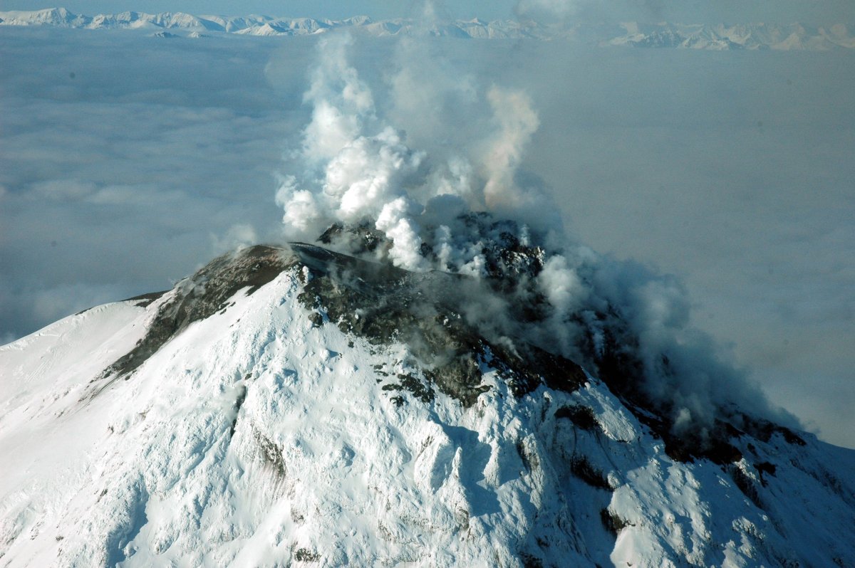 Единственный действующий вулкан антарктиды
