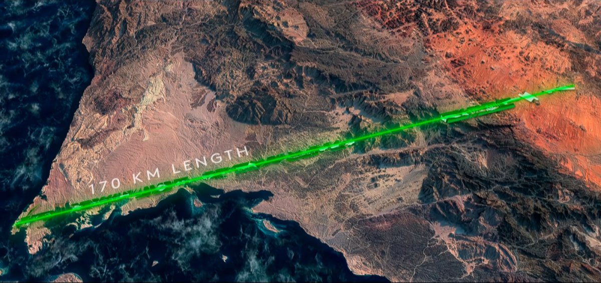 Город Neom в Саудовской Аравии