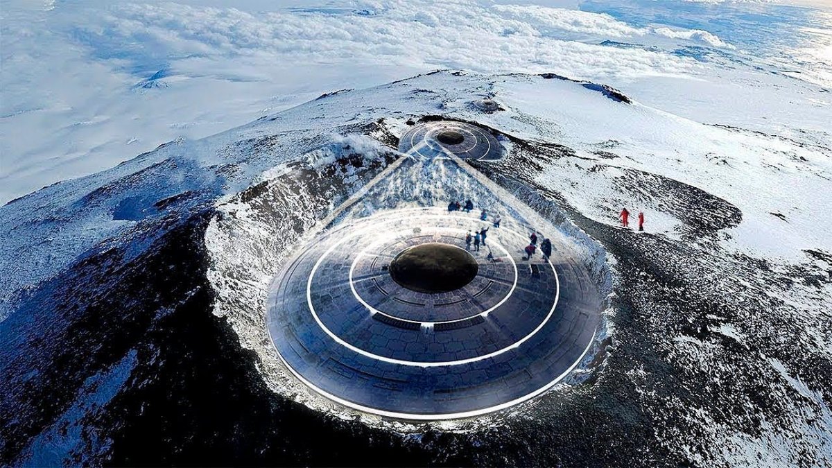 Подземный мир под антарктидой