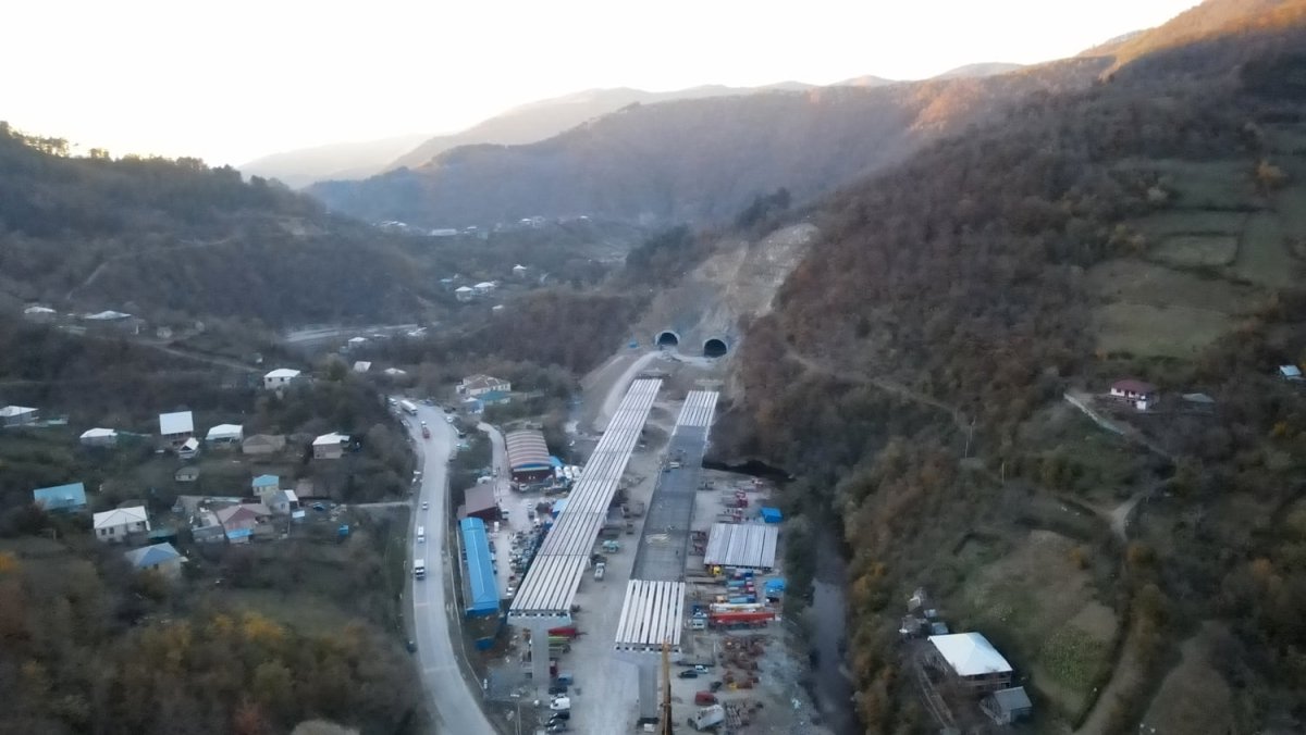 Новый тоннель в грузии
