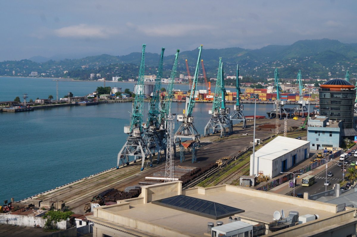Морской терминал порта Поти