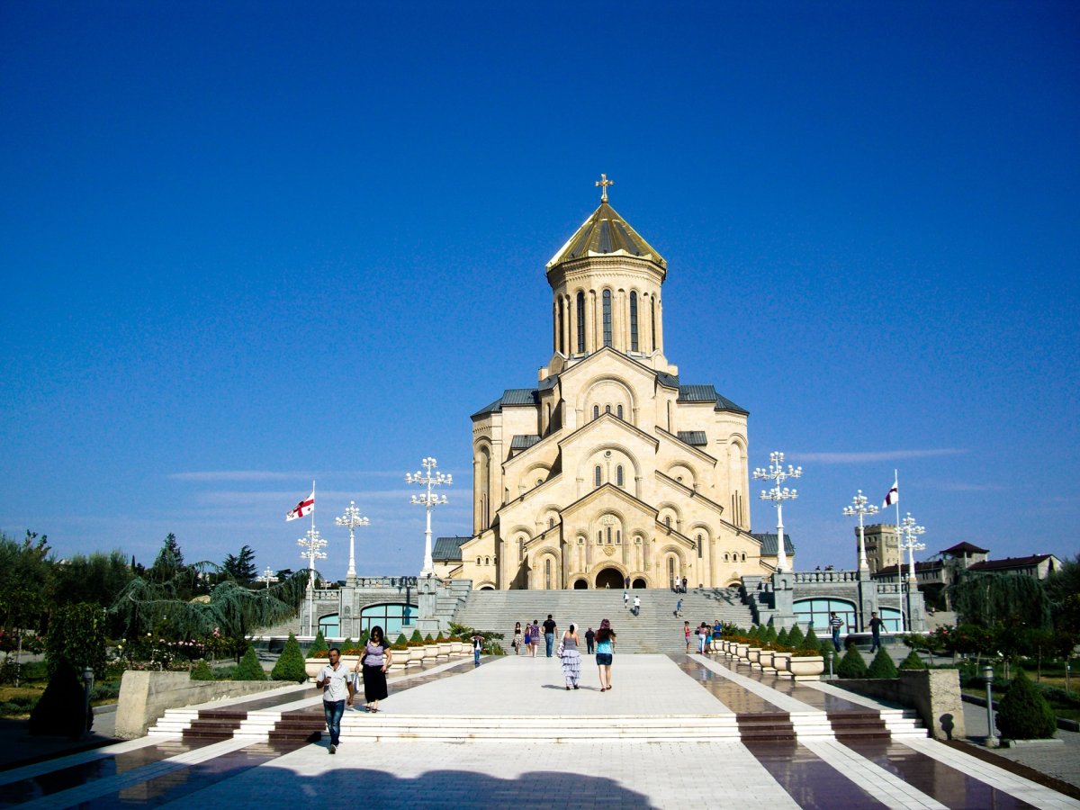 Самая большая церковь в грузии