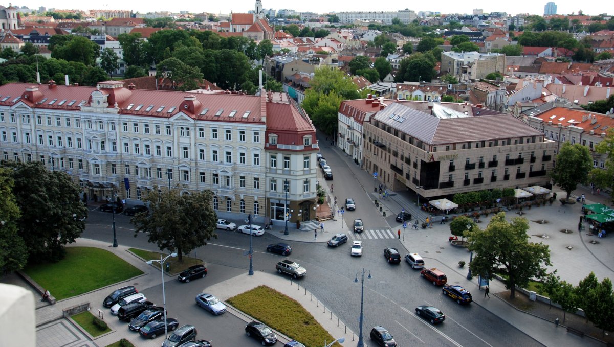 Литва Вильнюс улицы