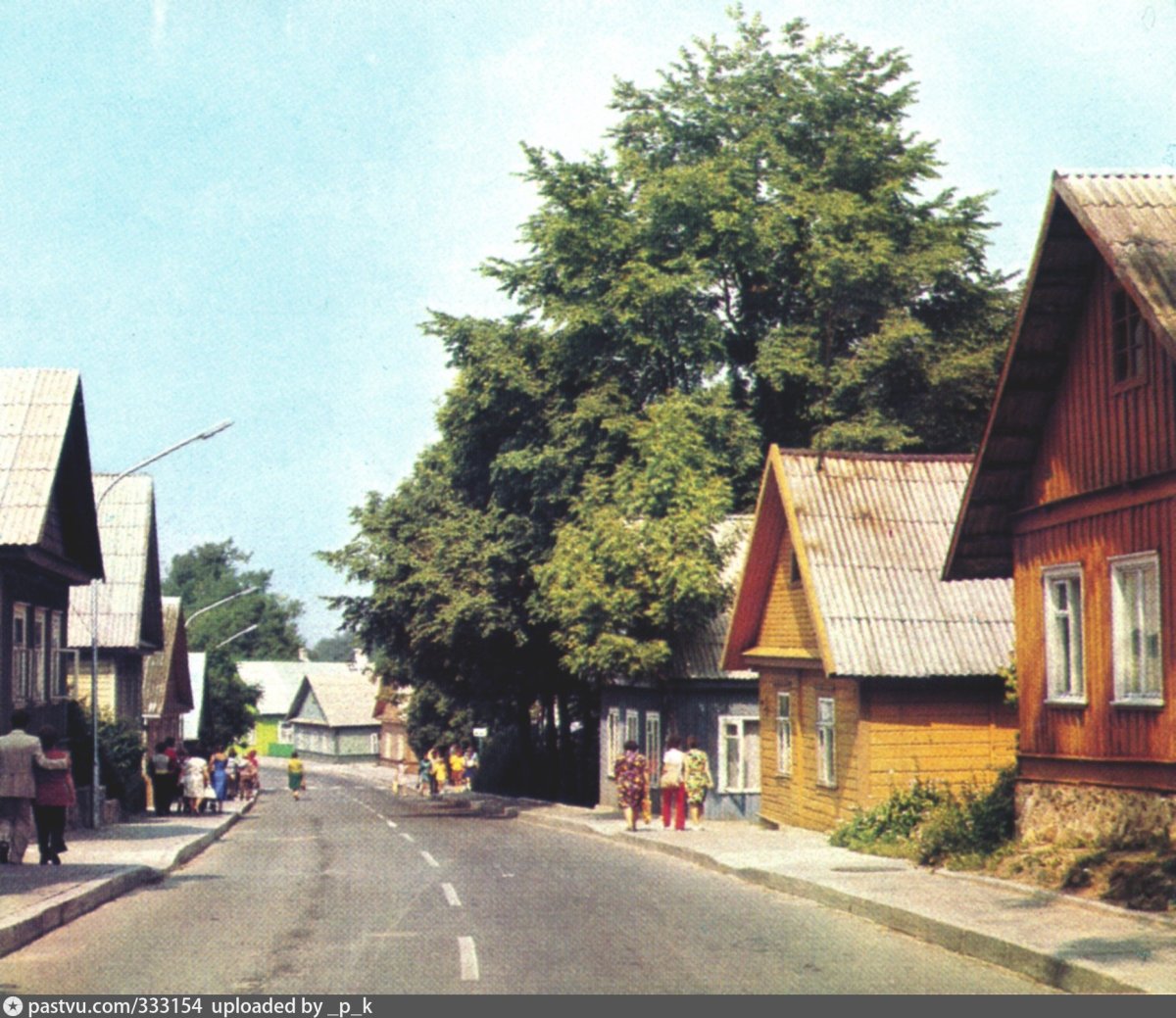 Пешеходная улица в Шауляй Литва