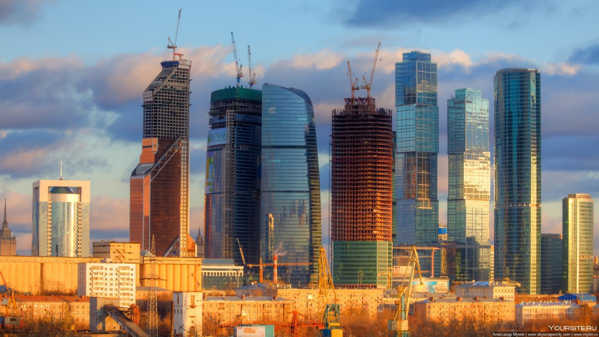 Небоскрёбы ММДЦ «Москва-Сити»