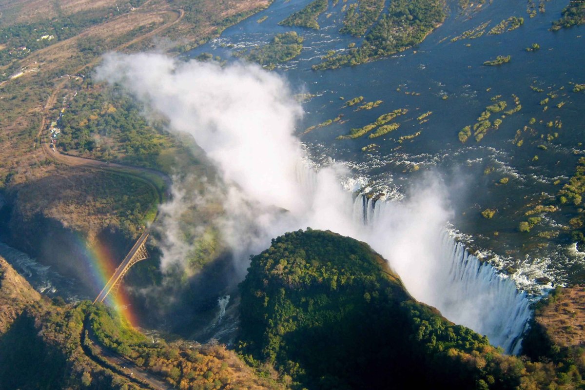 Крупные реки и озера замбии