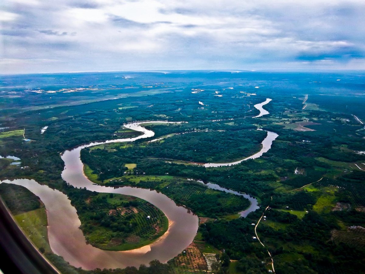 Крупные реки индонезии