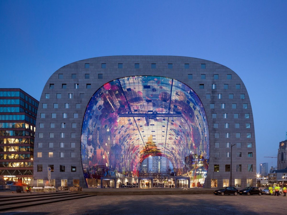 Рынок в Роттердаме Markthal