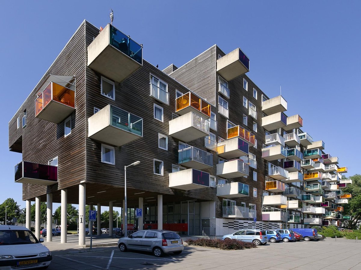 WOZOCO Apartments. Амстердам, Голландия.