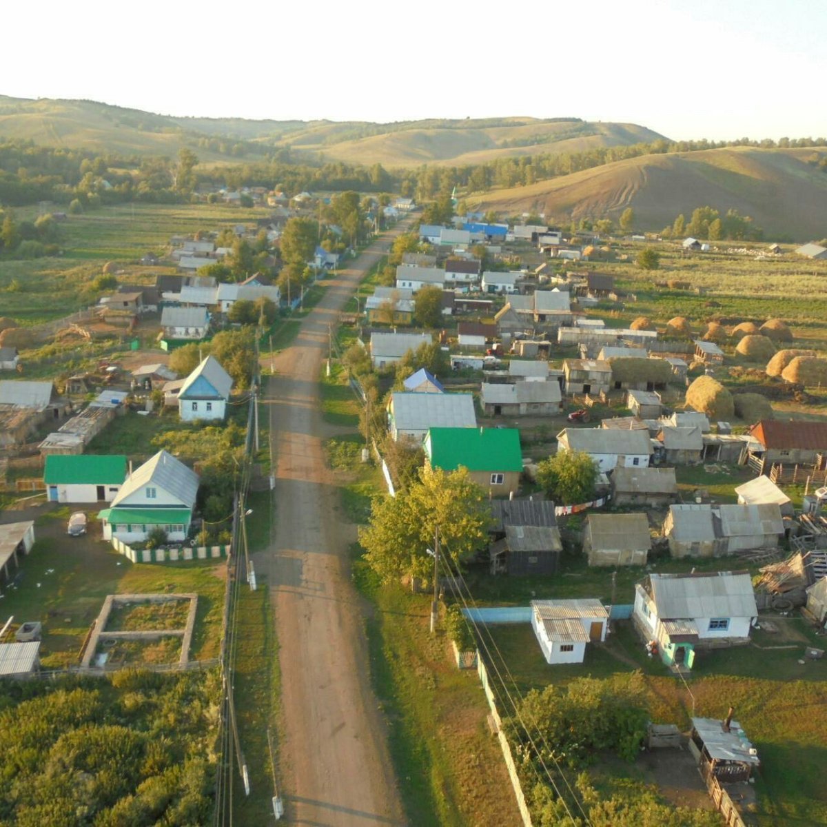 Гафурийский район вид сверху