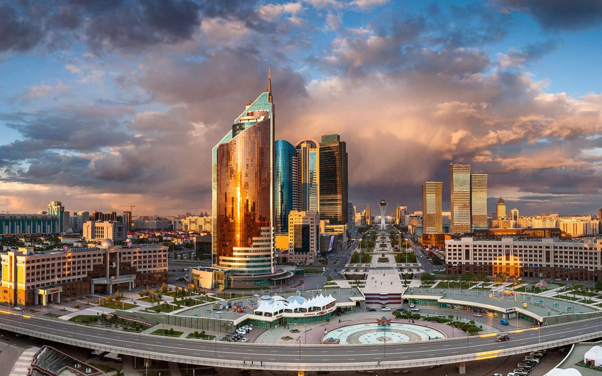 Крупные города казахстана