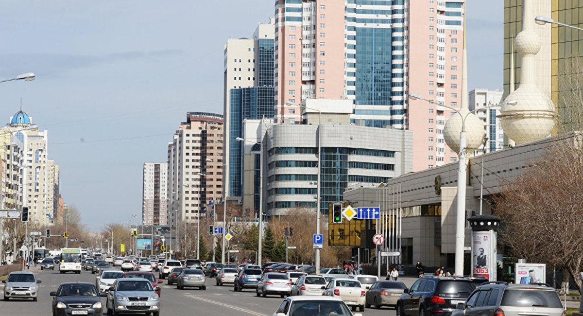 Улицы астаны казахстан