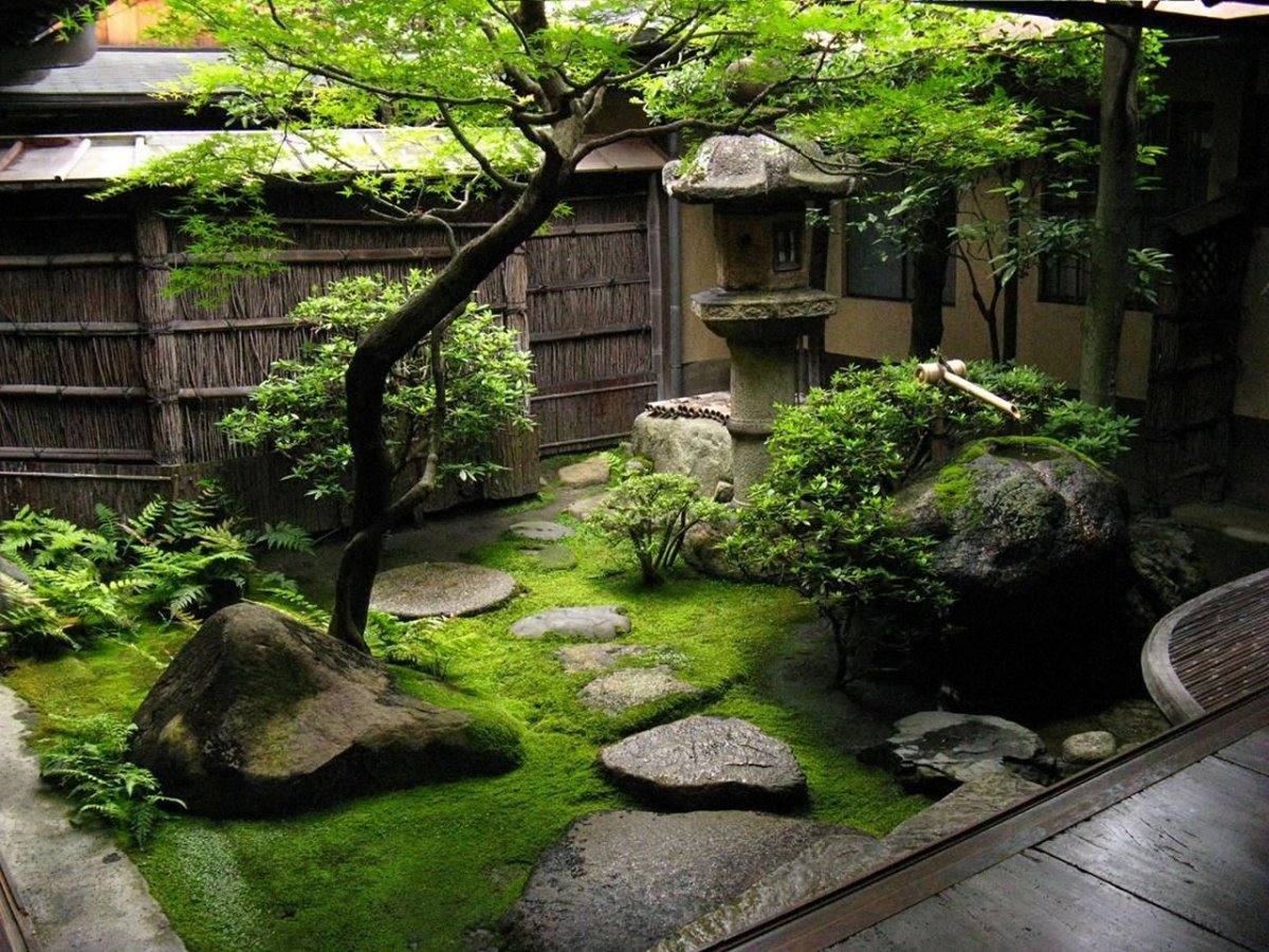 Садовое искусство японии