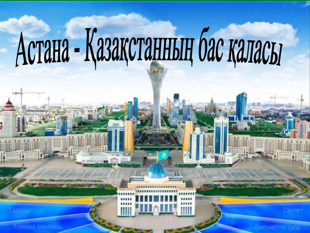 Столица Казахстана Нурсултан 2020