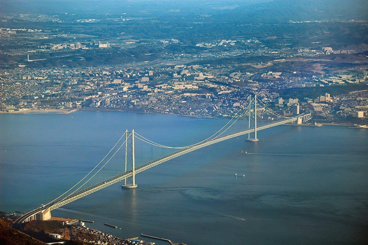 Самый длинный мост японии