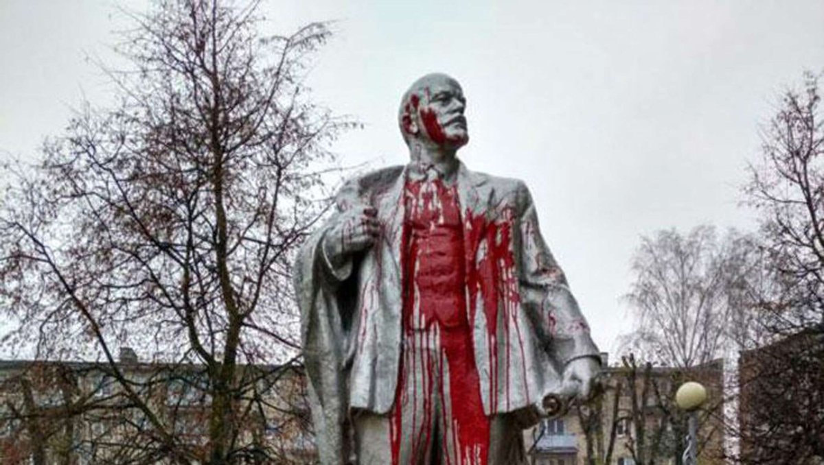 Памятник Ленину в Беларуси