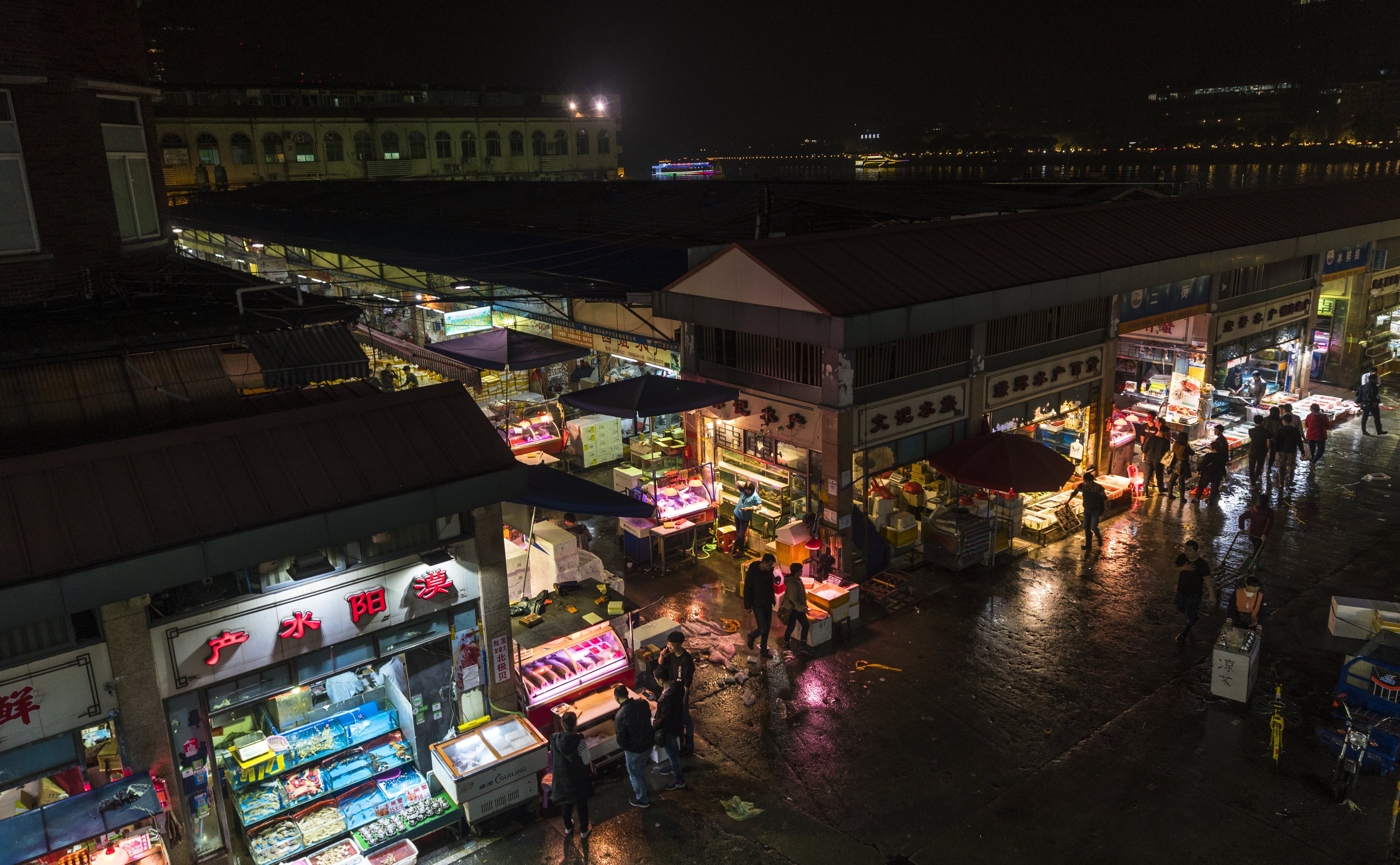 рынок в гуанчжоу