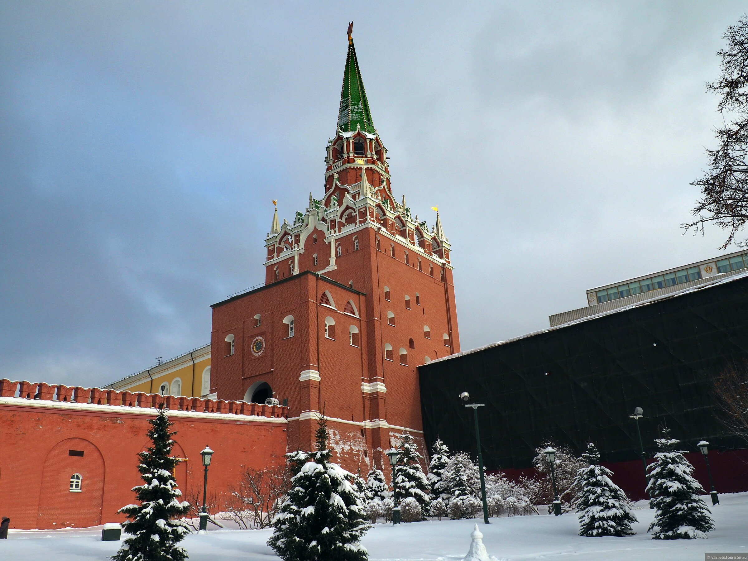 троицкая башня московского кремля