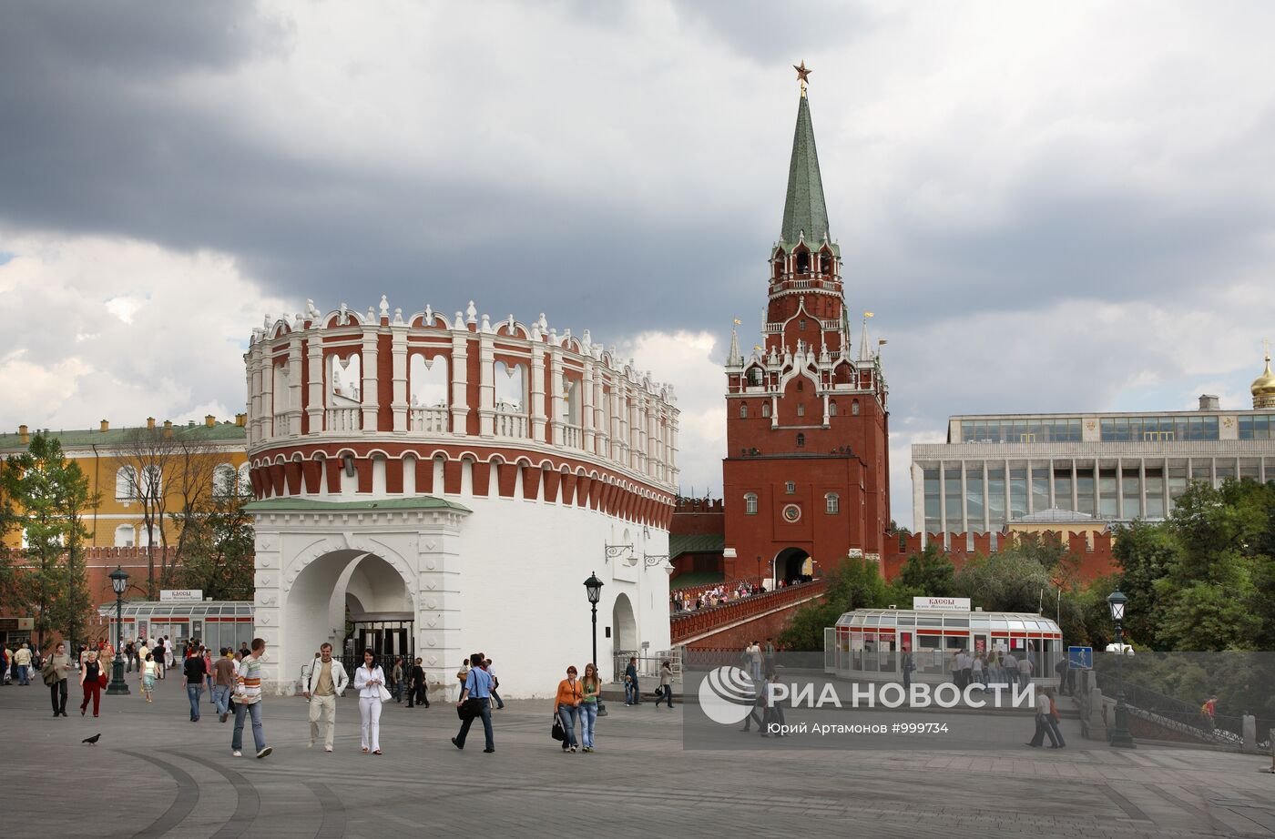 кремль москва троицкая башня