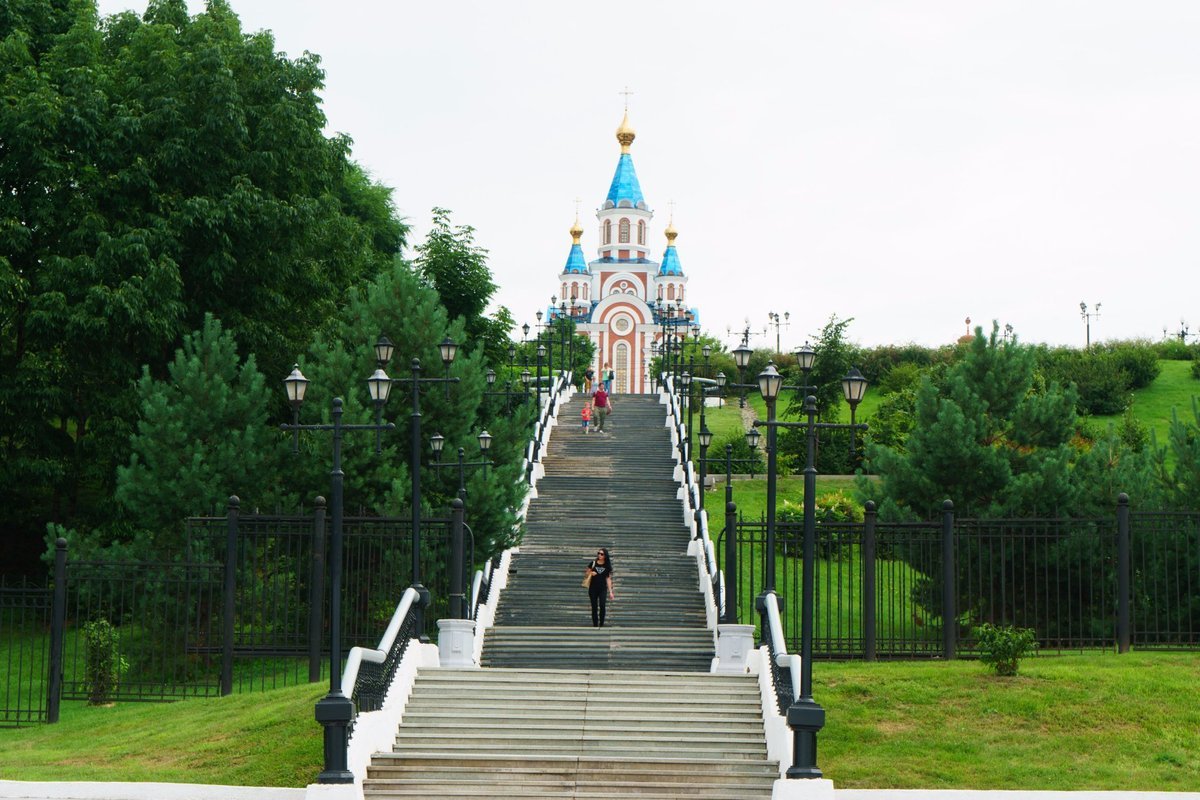 Парк муравьёва Амурского Хабаровск