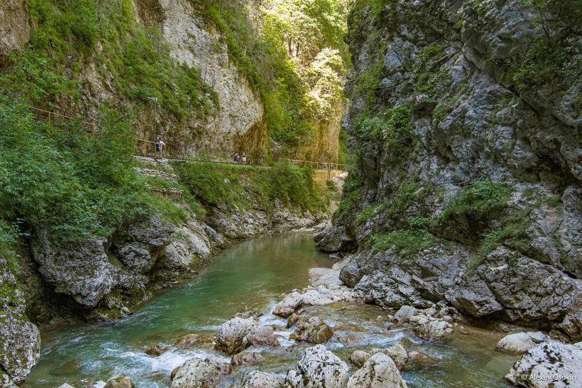 Краснодар Мезмай ущелье