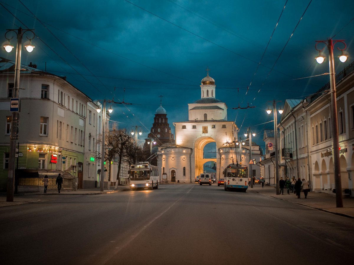 Владимир фото города достопримечательности