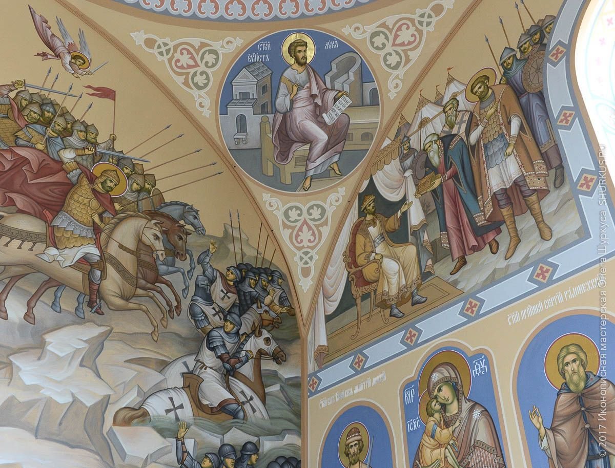 Иконопись роспись храмов Палехская
