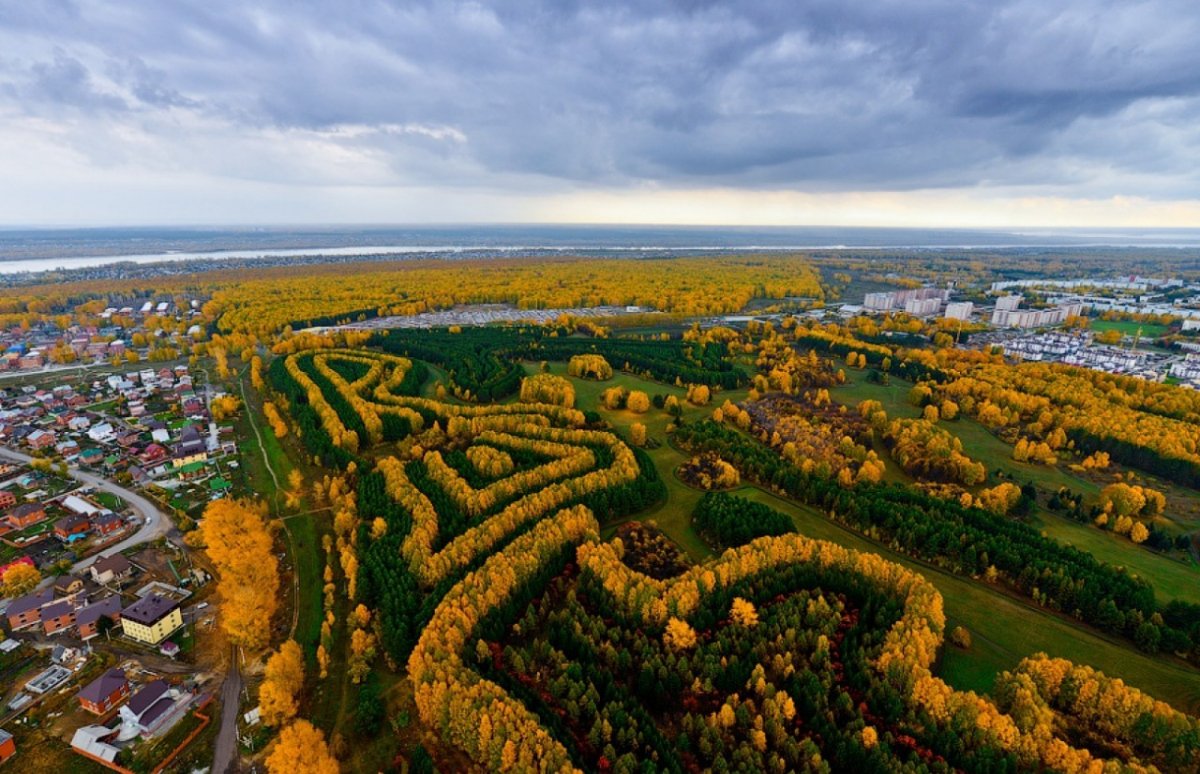 Парк Синягина Краснообск