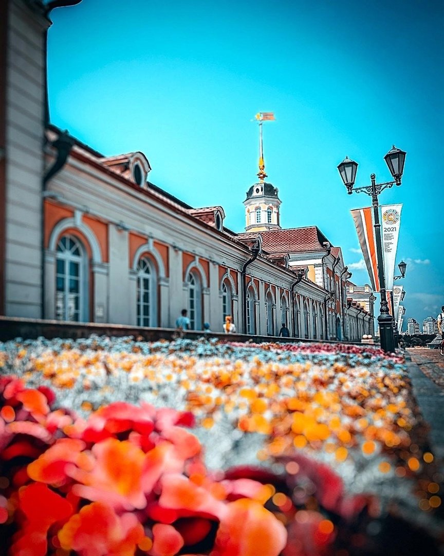 Кремль Казань утро