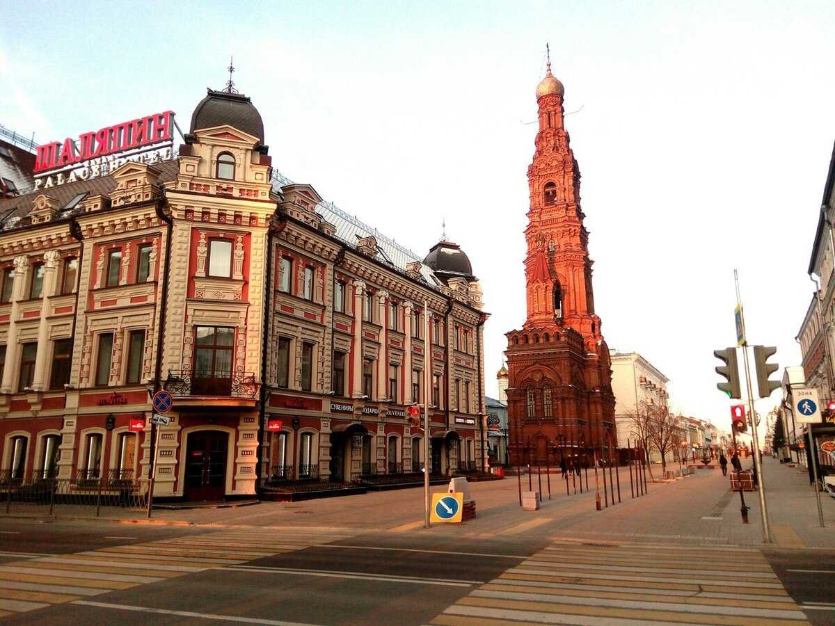 Центральная улица Казани Баумана