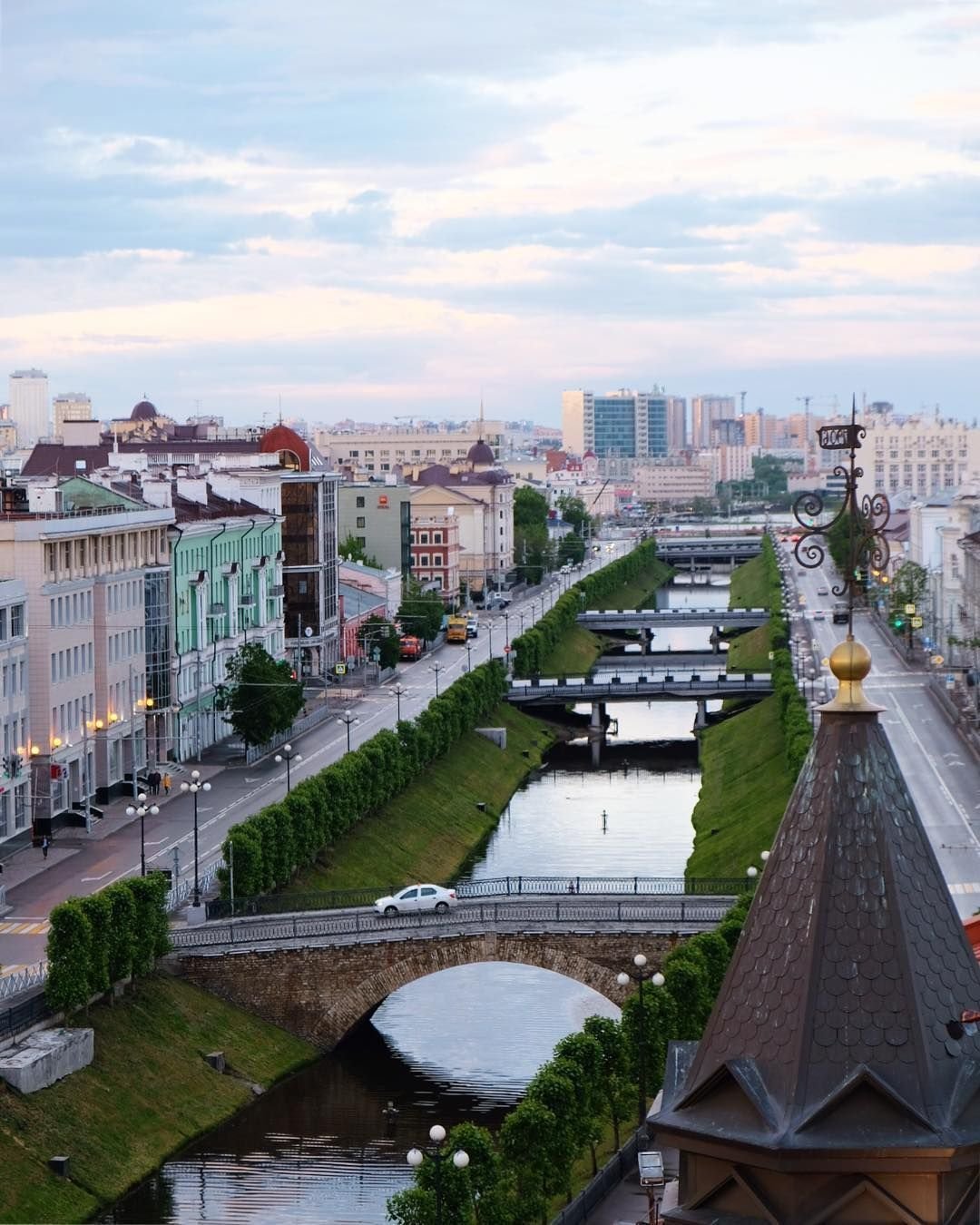 Река Булак в Казани