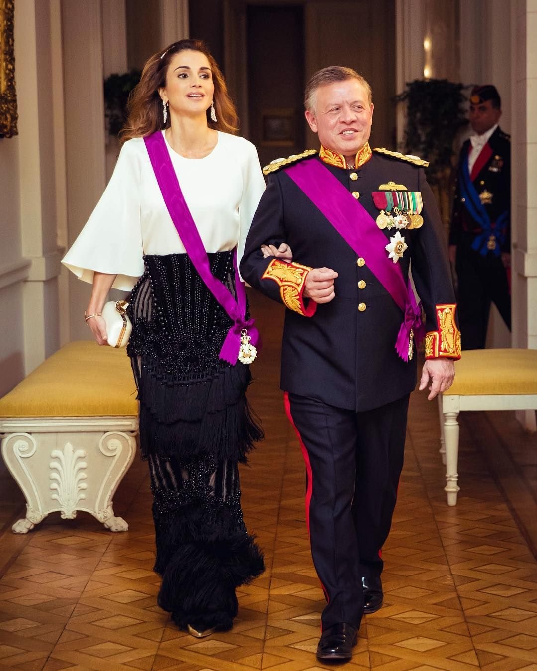 Рания Королева и Король Иордании