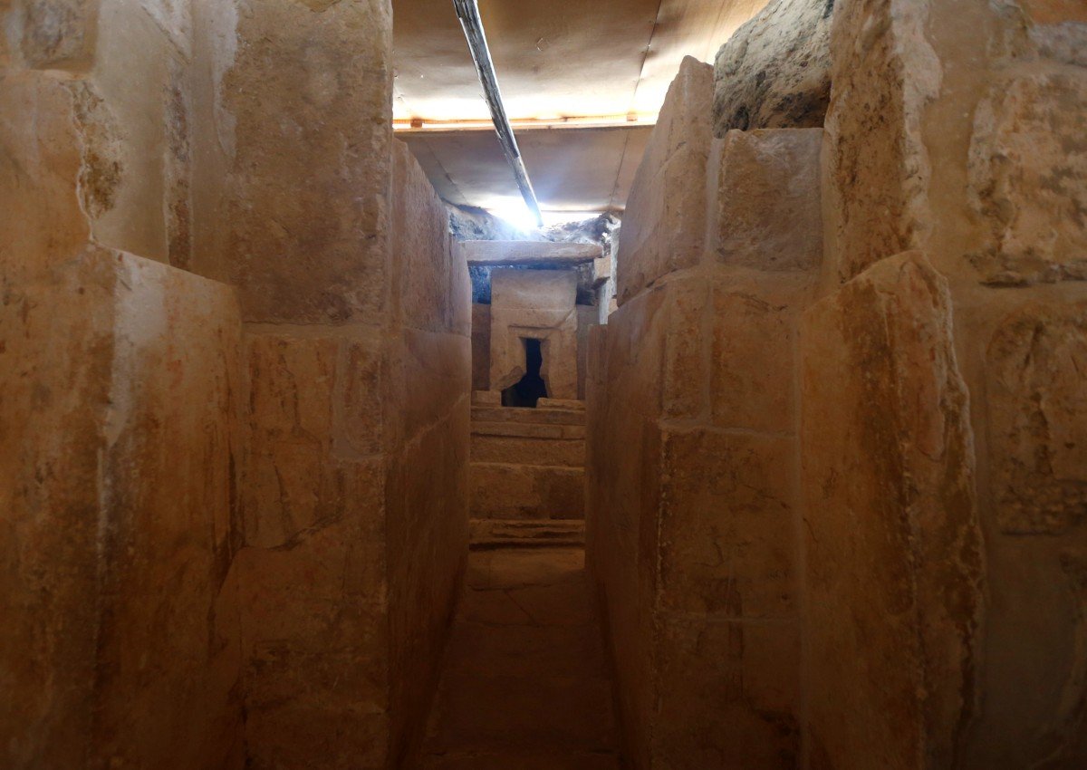 Камера царицы в пирамиде хеопса