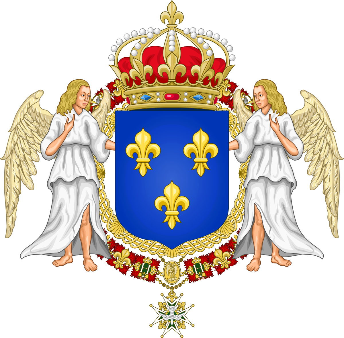 Флаг Франции Бурбонов