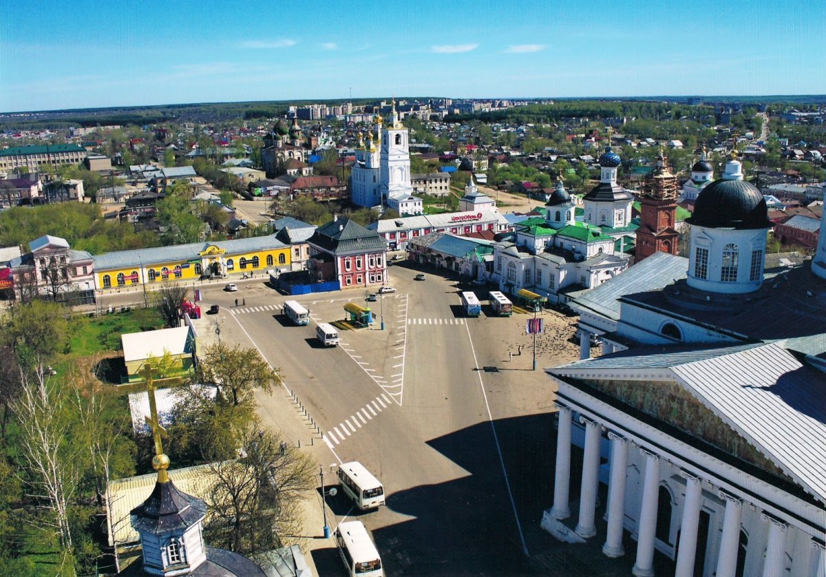 Соборная площадь Арзамас