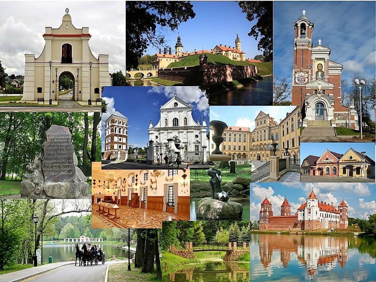 Белоруссия город Пинск замок