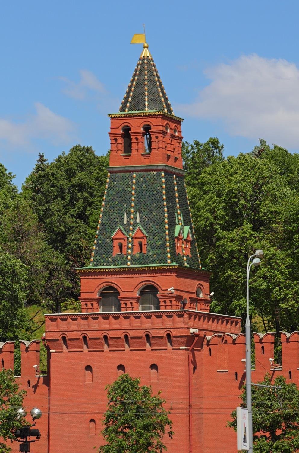 Первая Безымянная башня Московского Кремля