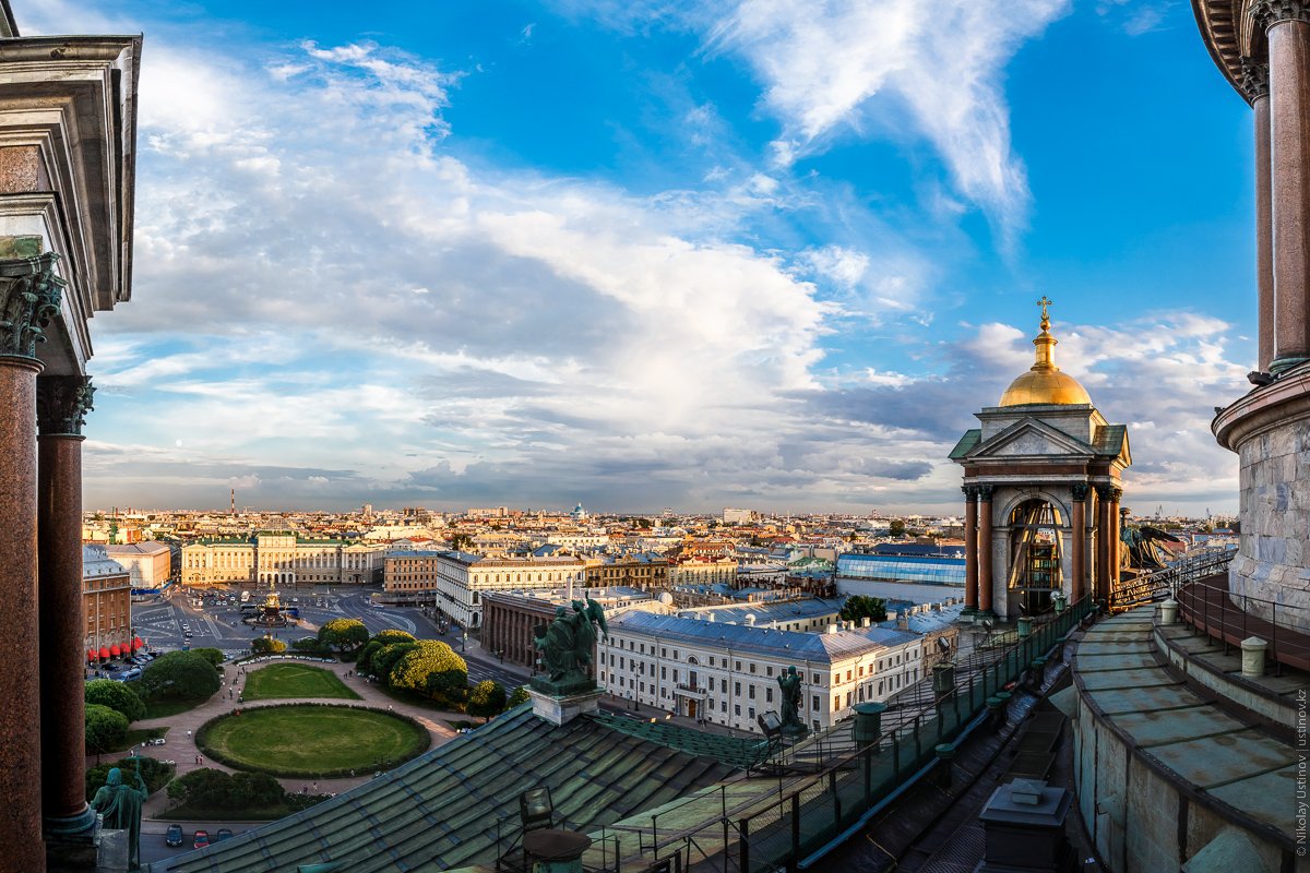 Солнечная осень в Питере