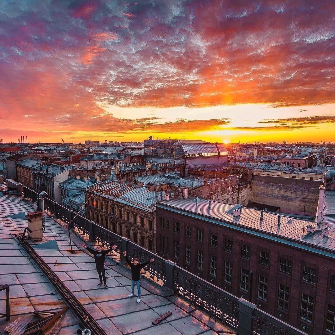 Фон крыши