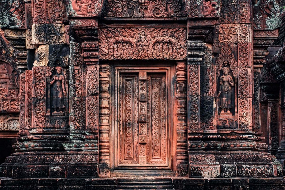 Старые храмы камбоджи