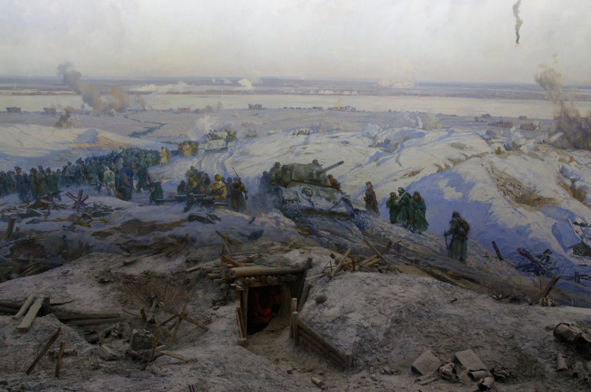 Мамаев курган сталинградская битва фото