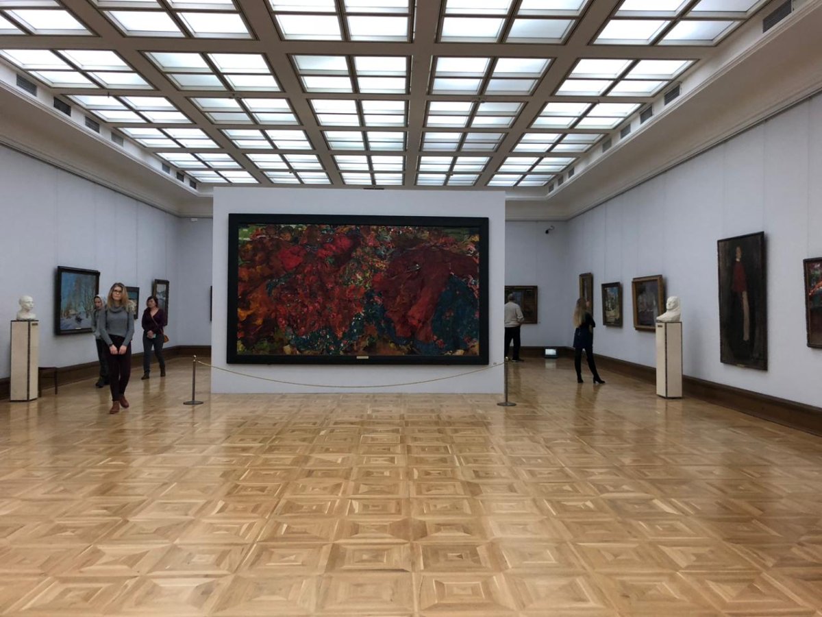 Зал Лаврушинский переулок Третьяковская галерея