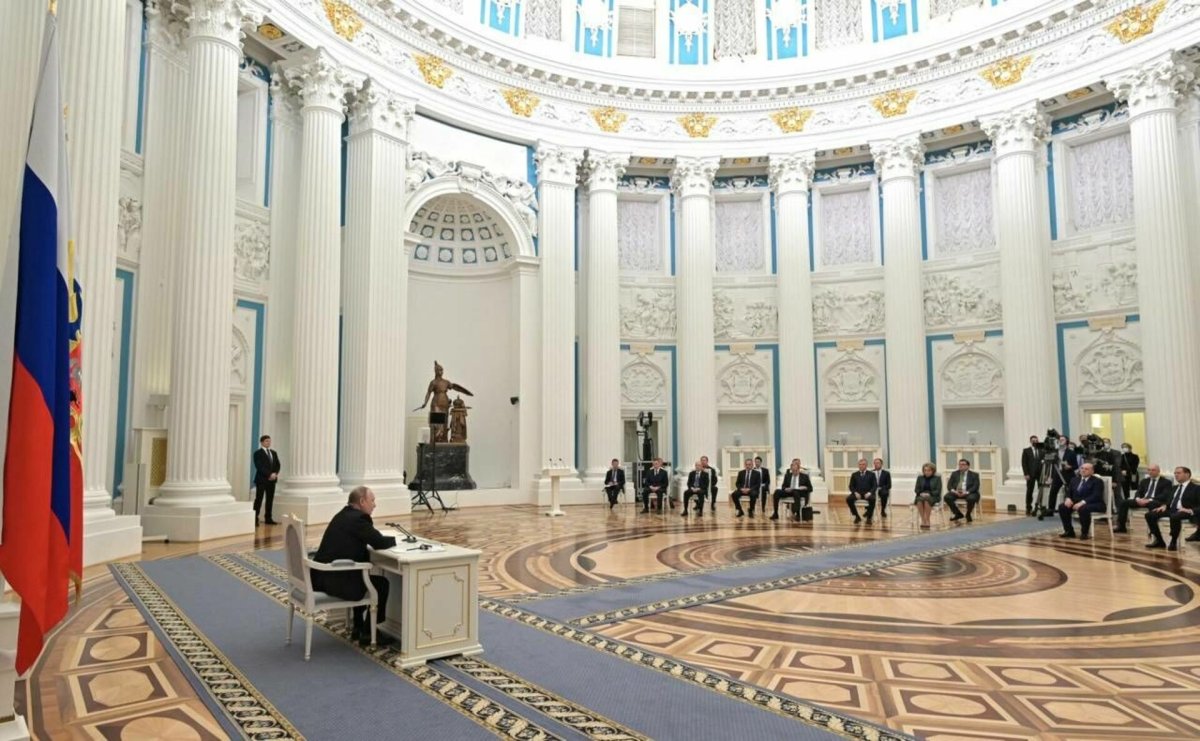Екатерининский зал кремля