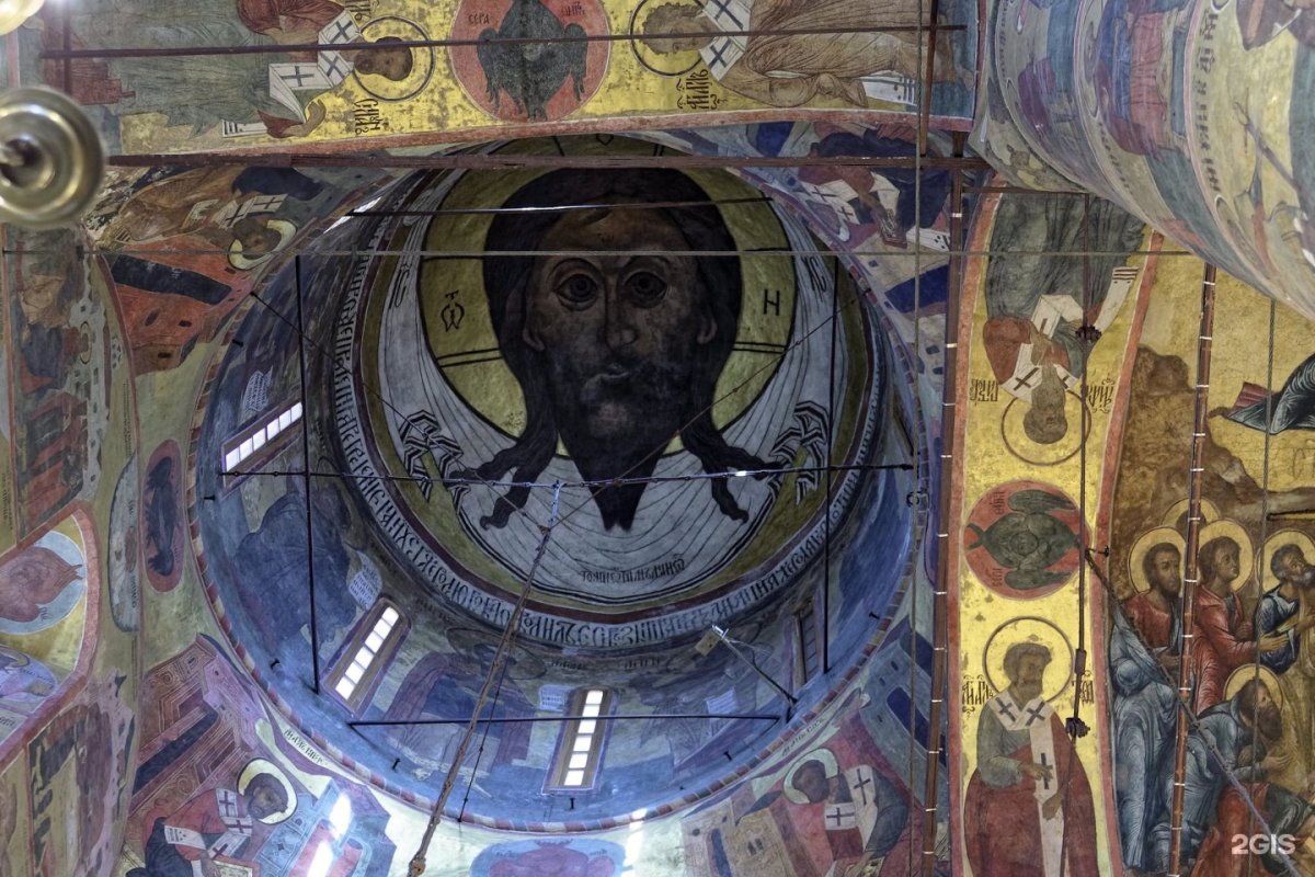 Фрески успенского собора московского кремля
