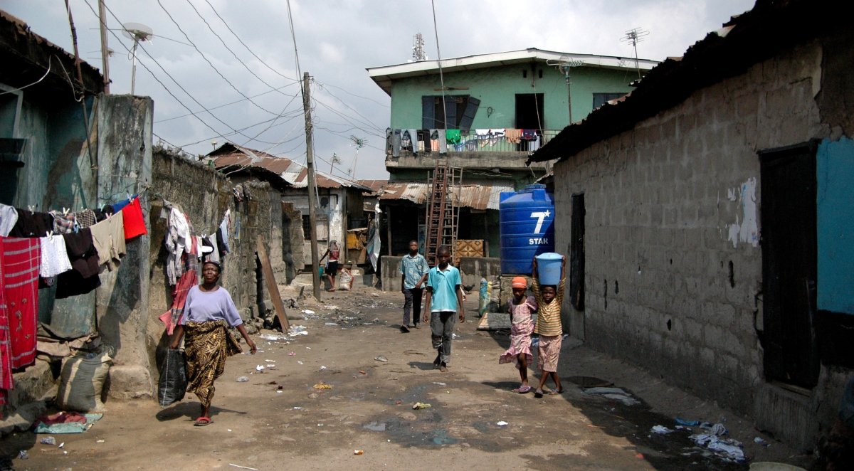 Лагос нигерия трущобы