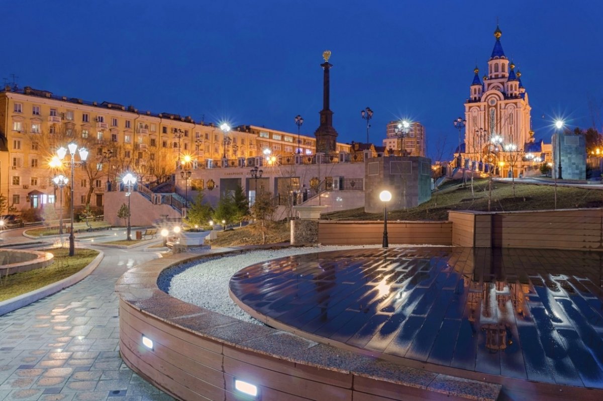 Площадь славы Дальний Восток