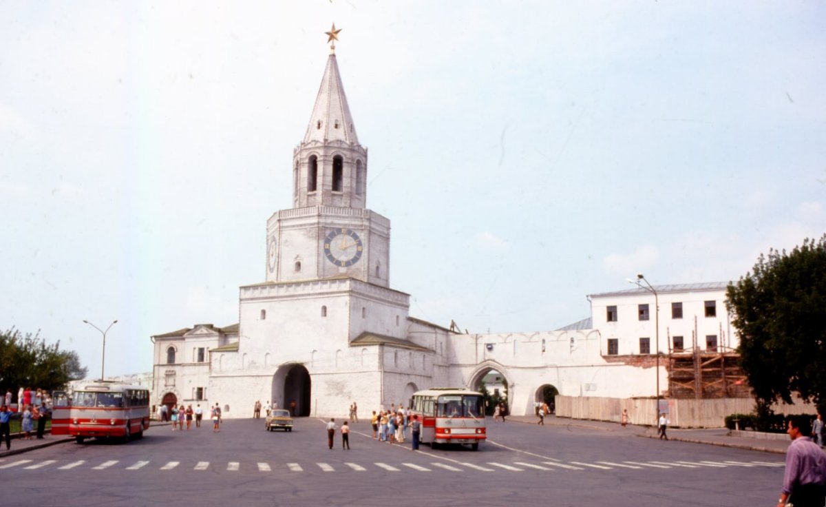 Казанский Кремль в 80х