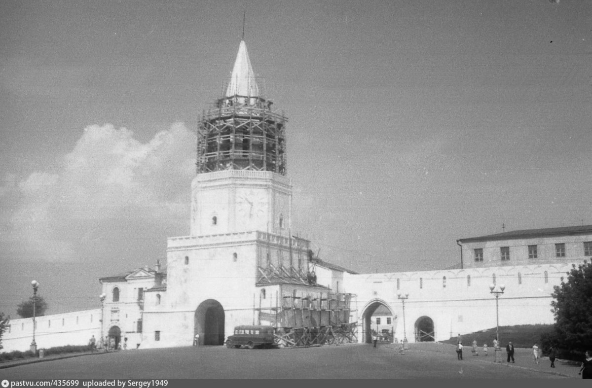 Каменный Казанский Кремль 19 века