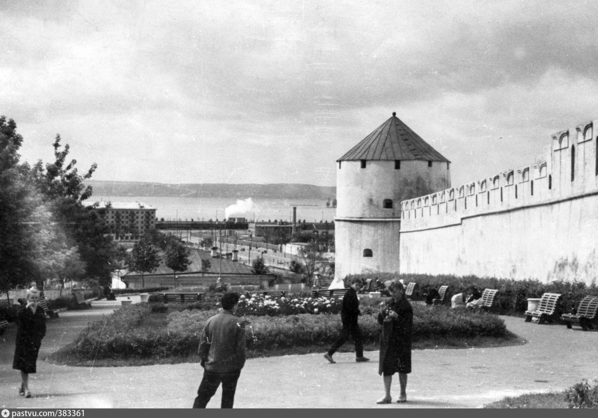 Казанский Кремль в 1980